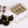 Traxxas 1516 Anchoring Pins With Locknuts (4) And Plastic Thumbscrews For Upper Deck Villan -Traxass Model Gear Shop 1516 252w