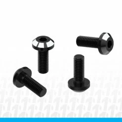 1UP Racing 80902 UltraLite Perfect Center Screws M3 X 8 4 Pack