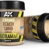 AK Interactive 8019 Diorama Series: Terrains Beach Sand Texture Acrylic 250ml Bottle -Traxass Model Gear Shop 8019