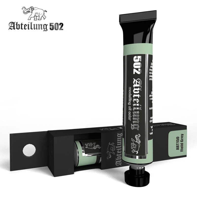 Abteilung 502 150 Weathering Oil Paint Field Grey 20ml Tube 3 Abteilung 502 150 Weathering Oil Paint Field Grey 20ml Tube