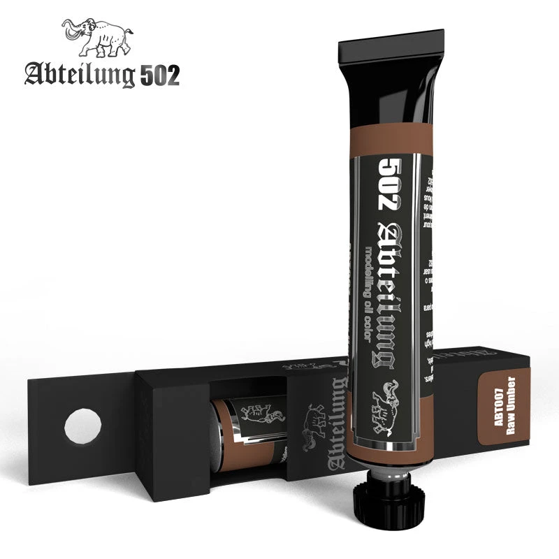 Abteilung 502 7 Weathering Oil Paint Raw Umber 20ml Tube 3 Abteilung 502 7 Weathering Oil Paint Raw Umber 20ml Tube