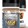 AK Interactive 141 Vietnam Earth Pigment 35ml Bottle -Traxass Model Gear Shop ak interactive 141 vietnam earth pigment 35ml bottle