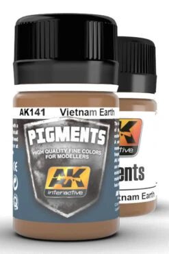 AK Interactive 141 Vietnam Earth Pigment 35ml Bottle