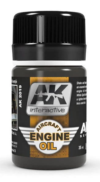 AK Interactive 2019 Air Series: Aircraft Engine Oil Enamel Wash 35ml Bottle 3 AK Interactive 2019 Air Series: Aircraft Engine Oil Enamel Wash 35ml Bottle