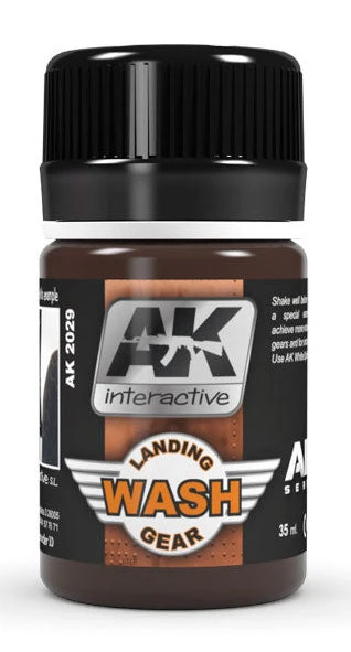 AK Interactive 2029 Air Series: Landing Gear Enamel Wash 35ml Bottle 3 AK Interactive 2029 Air Series: Landing Gear Enamel Wash 35ml Bottle
