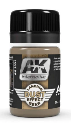 AK Interactive 2031 Air Series: Landing Gear Dust Effect Enamel Wash 35ml Bottle
