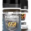 AK Interactive 2042 Air Series: Dark Rust Pigment 35ml Bottle -Traxass Model Gear Shop ak interactive 2042 air series dark rust pigment 35ml bottle 1