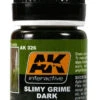 AK Interactive 26 Slimy Grime Dark Enamel Paint 35ml Bottle -Traxass Model Gear Shop ak interactive 26 slimy grime dark enamel paint 35ml bottle