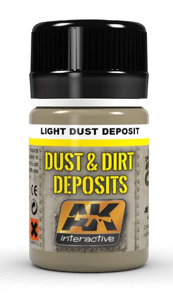 AK Interactive 4062 Dust & Deposit Light Dust Enamel Paint 35ml Bottle 3 AK Interactive 4062 Dust & Deposit Light Dust Enamel Paint 35ml Bottle