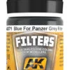 AK Interactive 71 Filter Blue For Panzer Grey Enamel Paint 35ml Bottle -Traxass Model Gear Shop ak interactive 71 filter blue for panzer grey enamel paint 35ml bottle