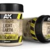 AK Interactive 8021 Diorama Series: Terrains Light Earth Texture Acrylic 250ml Bottle -Traxass Model Gear Shop ak interactive 8021 diorama series terrains light earth texture acrylic 250ml bottle 1