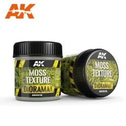 AK Interactive 8038 Diorama Series: Moss Texture Acrylic 100ml Bottle