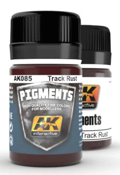 AK Interactive 85 Track Rust Pigment 35ml Bottle