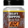 AK Interactive 89 Heavy Chipping Effects Acrylic Paint 35ml Bottle 2 AK Interactive 89 Heavy Chipping Effects Acrylic Paint 35ml Bottle -Traxass Model Gear Shop ak interactive 89 heavy chipping effects acrylic paint 35ml bottle 1
