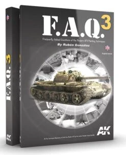 AK Interactive AKI 288 FAQ 3 Modern AFV Painting Techiques Book