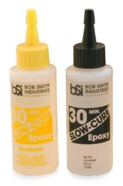 Bob Smith Industries 205 Slow Cure 30 Miniute 2 Part Epoxy 4.5oz