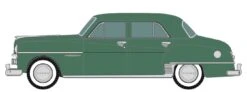 BADGER Classic Metal Works 30666 HO Scale 1950 Dodge Coronet Gypsy Green Metallic