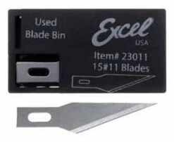 Excel 23011 #11 Double Honed Blade Dispenser With 15 Blades
