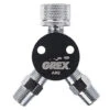 Grex AM2 Mini Manifold - 1/8" BSP Dual Outlet -Traxass Model Gear Shop grex am2 mini manifold 1 8 bsp dual outlet