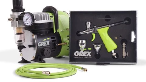 Grex GCK03 Tritium TG3 Airbrush Combo Kit 3 Grex GCK03 Tritium TG3 Airbrush Combo Kit