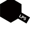 Tamiya 82105 LP-5 Mini Lacquer Paint 10ml - Semi Gloss Black