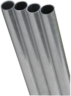 K&S Engineering 1113 1/4" Round Aluminum Tube With .014 Wall Single