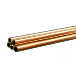 K&S Engineering 1146 5/32"x36" Round Brass Tube With .014 Wall 5 Pack