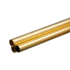 K&S Engineering 1153 3/8"x36" Round Brass Tube With .014 Wall 3 Pack