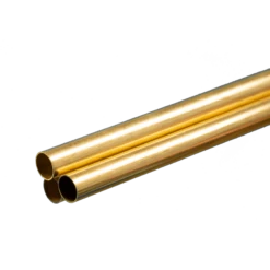 K&S Engineering 1153 3/8"x36" Round Brass Tube With .014 Wall 3 Pack
