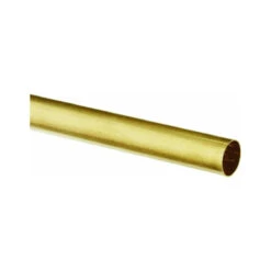 K&S Engineering 8130 7/32"x12" Round Brass Tube With .014 Wall Single