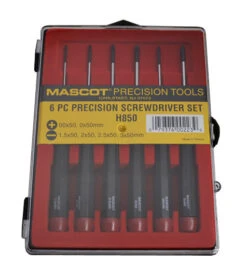 Mascot Precision Tools H850 6 Piece Precision Screwdriver Set