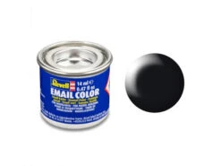 Revell 32302 14ml Tin Enamel Email Color Paint - Black Silk