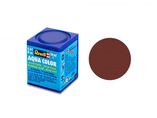 Revell 36137 18ml Bottle Acrylic Aqua Color Paint - Reddish Brown Matte 3 Revell 36137 18ml Bottle Acrylic Aqua Color Paint - Reddish Brown Matte