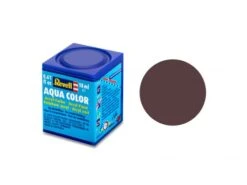 Revell 36184 18ml Bottle Acrylic Aqua Color Paint - Leather Brown Matte