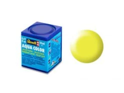 Revell 36312 18ml Bottle Acrylic Aqua Color Paint - Luminous Yellow Silk