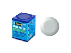 Revell 36371 18ml Bottle Acrylic Aqua Color Paint - Light Grey Silk