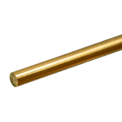 K&S Engineering 1164 3/16" Solid Brass Rod 36" Single