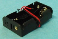 Stevens 5410 2 AA Battery Box With Wires