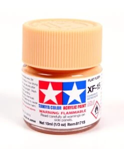 Tamiya 81715 Acrylic Mini XF15 Flat Flesh Matte Finish 5 Tamiya 81715 Acrylic Mini XF15 Flat Flesh Matte Finish -Traxass Model Gear Shop tamiya 81715 acrylic mini mxf15 flat flesh matte finish