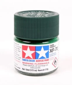 Tamiya 81770 Acrylic Mini XF70 Dark Green 2 IJN Matte Finish 5 Tamiya 81770 Acrylic Mini XF70 Dark Green 2 IJN Matte Finish -Traxass Model Gear Shop tamiya 81770 acrylic mini xf70 dark green 2 ijn matte finish