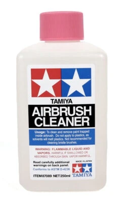Tamiya 87089 Airbursh Cleaner 250ml Bottle (Must Ship UPS Ground)