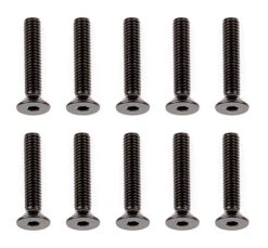 Team Associated 41077 Screws M2.5 X 14mm FHCS 10 Pack
