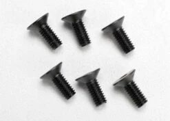 Traxxas 2535 4x10mm Countersunk Machine Screw Hex Drive 6 Pack