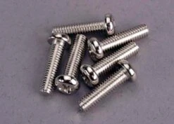 Traxxas 2573 4x15mm Roundhead Machine Screw Phillips Drive 6 Pack