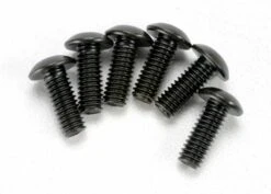 Traxxas 3937 4x12mm ButtonHead Machine Screw Hex Drive 6 Pack