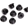Traxxas 8447 Flanged Nylon Locking Nuts Serrated Steel 5mm 8 Pack