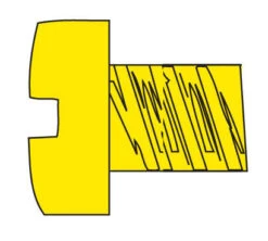 Woodland Scenics H833 Hob-Bits 2-56 1/8" Fillister Head Machine Screw (5-Pack)