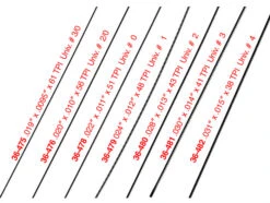 Zona 36-480 5" Jewler Saw Blade No. 2 .28 X .13 X 43 TPI 12 Pack